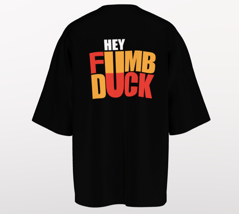 220GSM OVERSIZED FUMB-DUCK TSHIRT