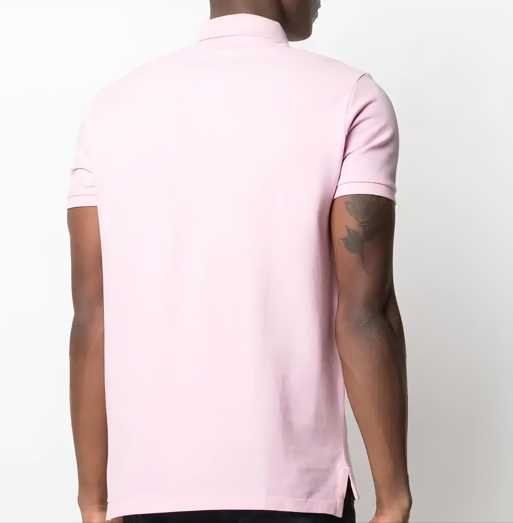 SOFT PINK POLO T-SHIRT