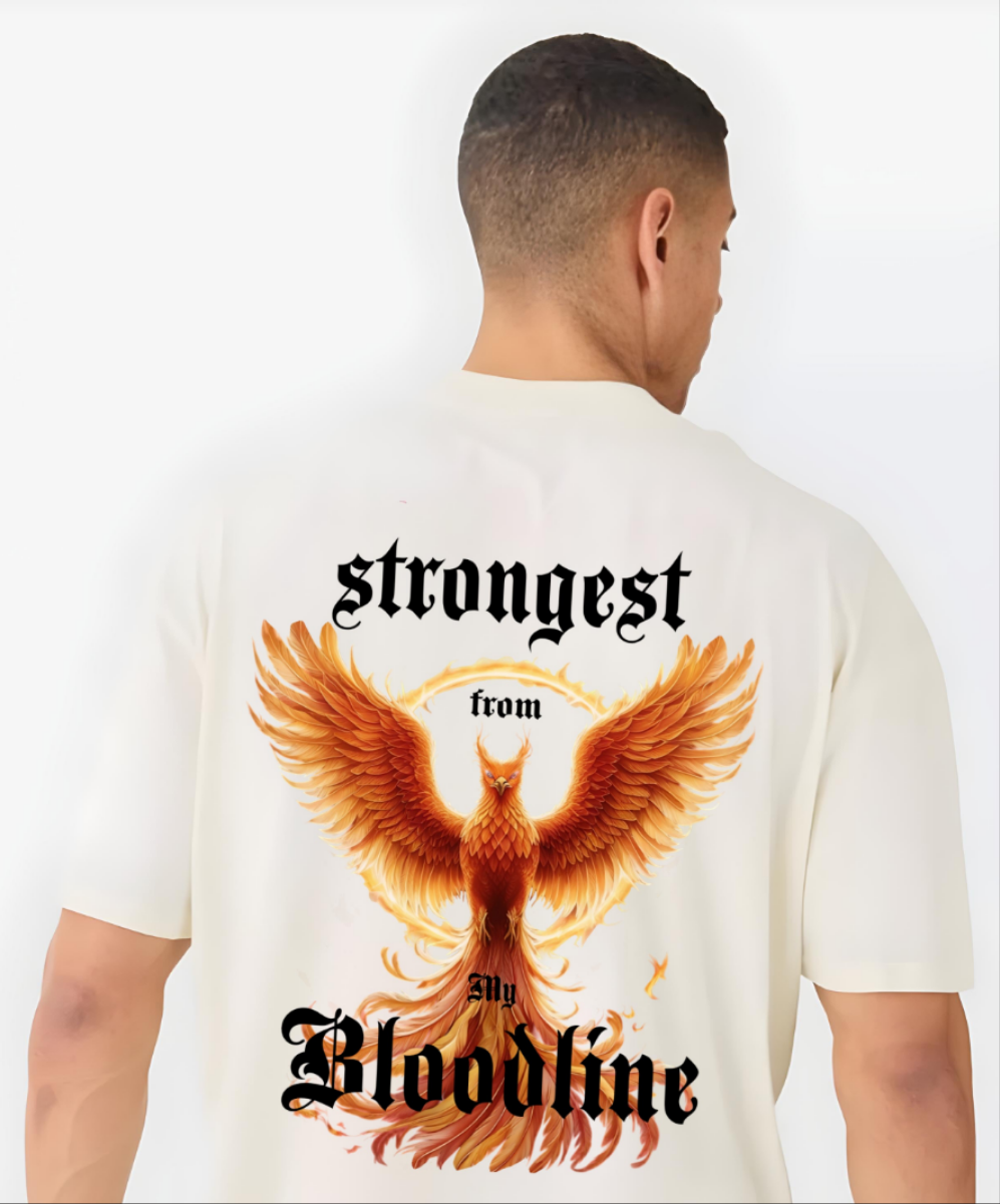 BLOODLINE 220GSM OFF-WHITE OVERSIZED