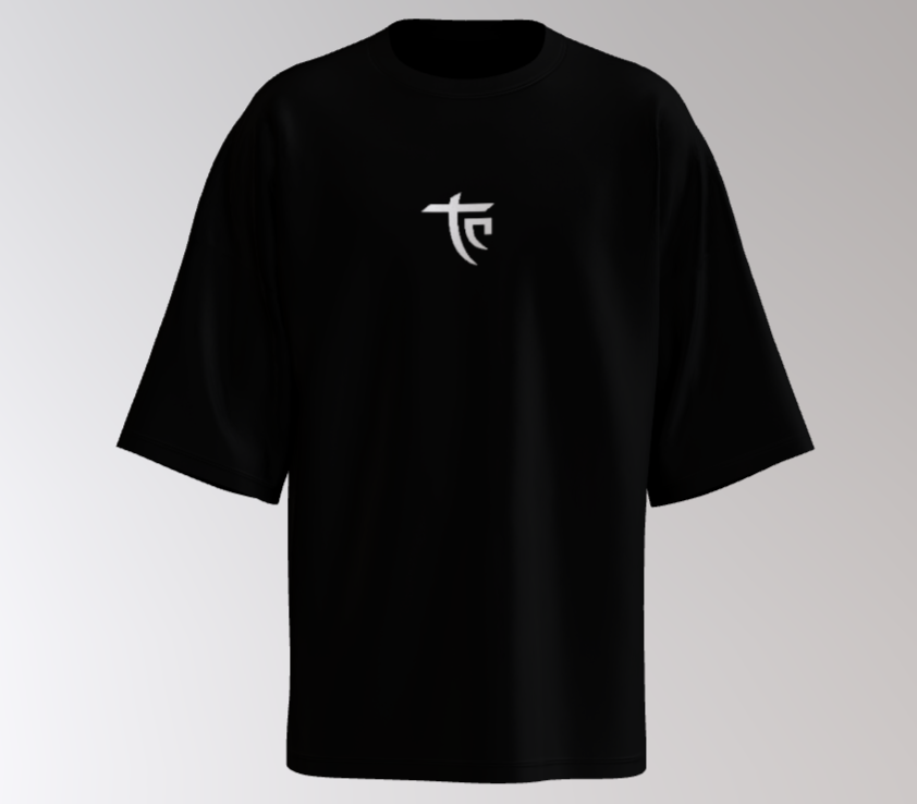 DEATH (220GSM OVERSIZED BLACK TE)