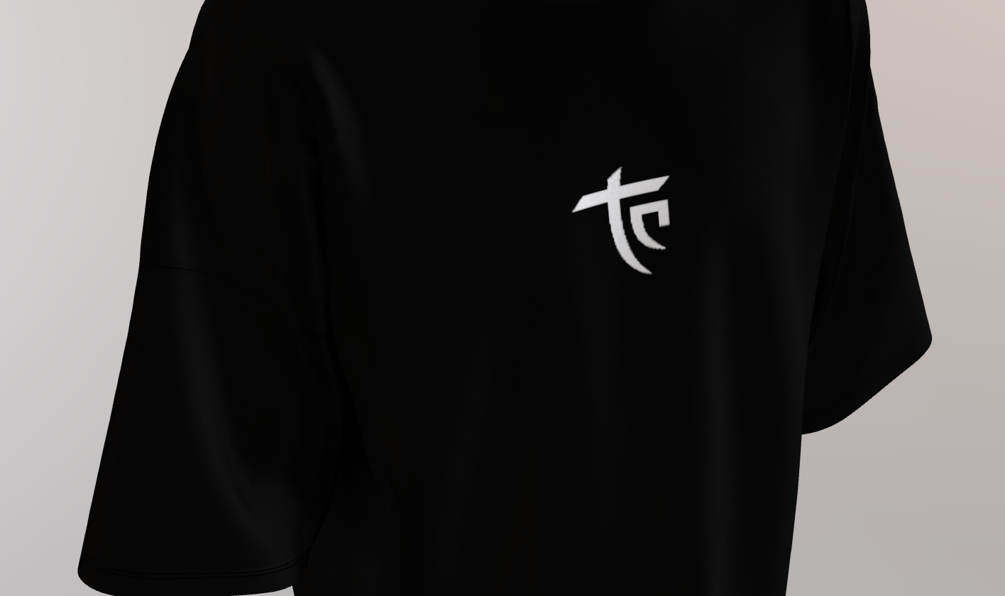 DEATH (220GSM OVERSIZED BLACK TE)