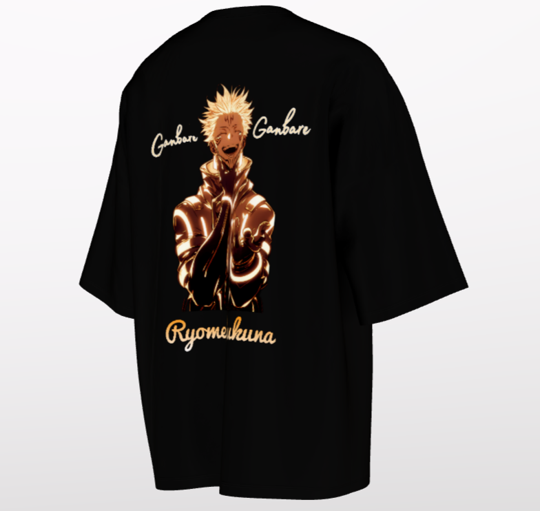 GANBARE(SUKUNA) OVERSIZED TE