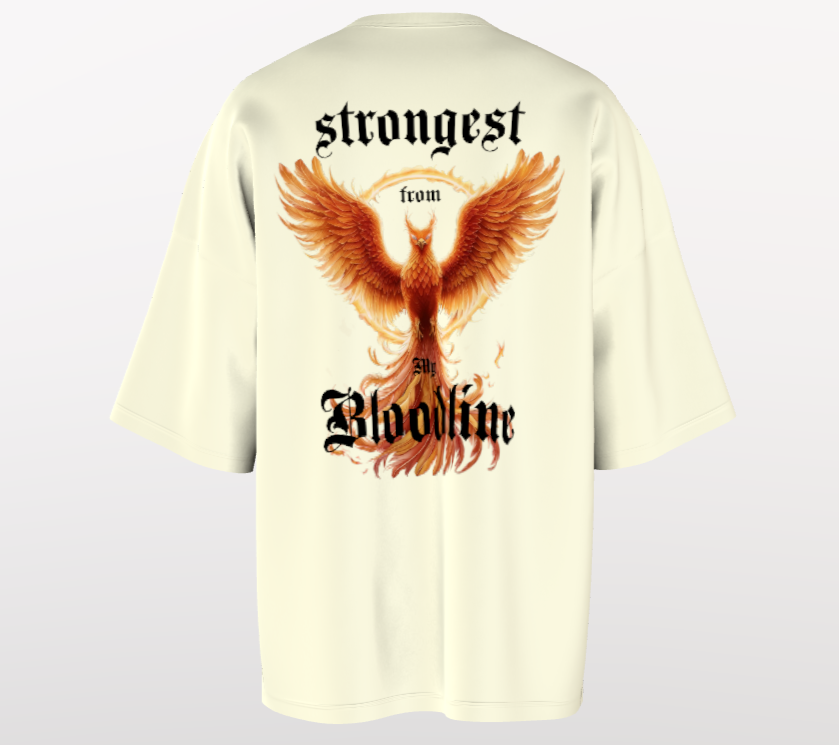 BLOODLINE 220GSM OFF-WHITE OVERSIZED