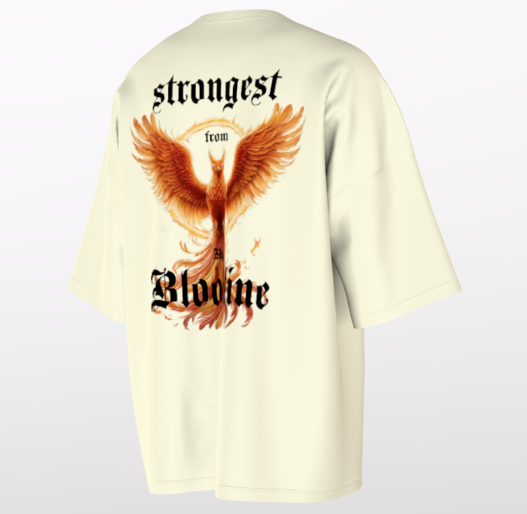 BLOODLINE 220GSM OFF-WHITE OVERSIZED