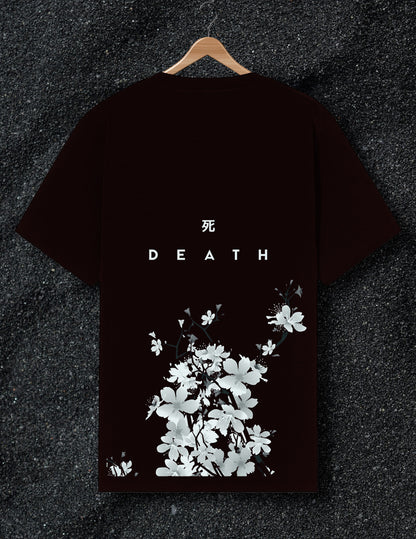 DEATH (220GSM OVERSIZED BLACK TE)