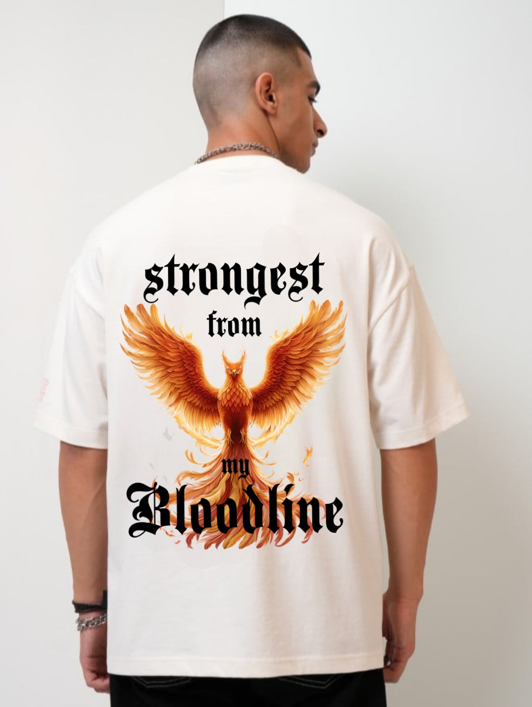 BLOODLINE 220GSM OFF-WHITE OVERSIZED