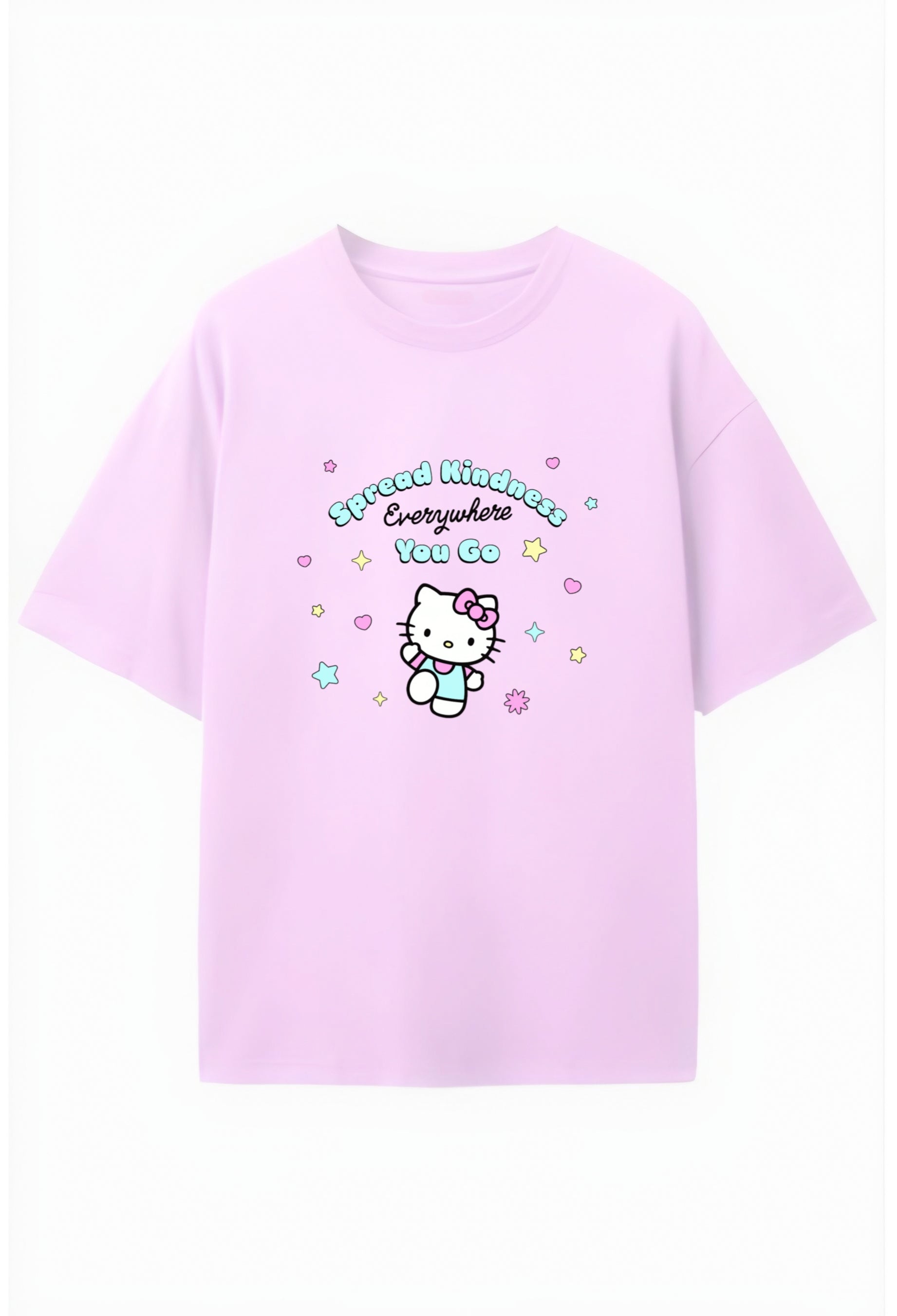 KINDNESS LILAC OVERSIZED Te