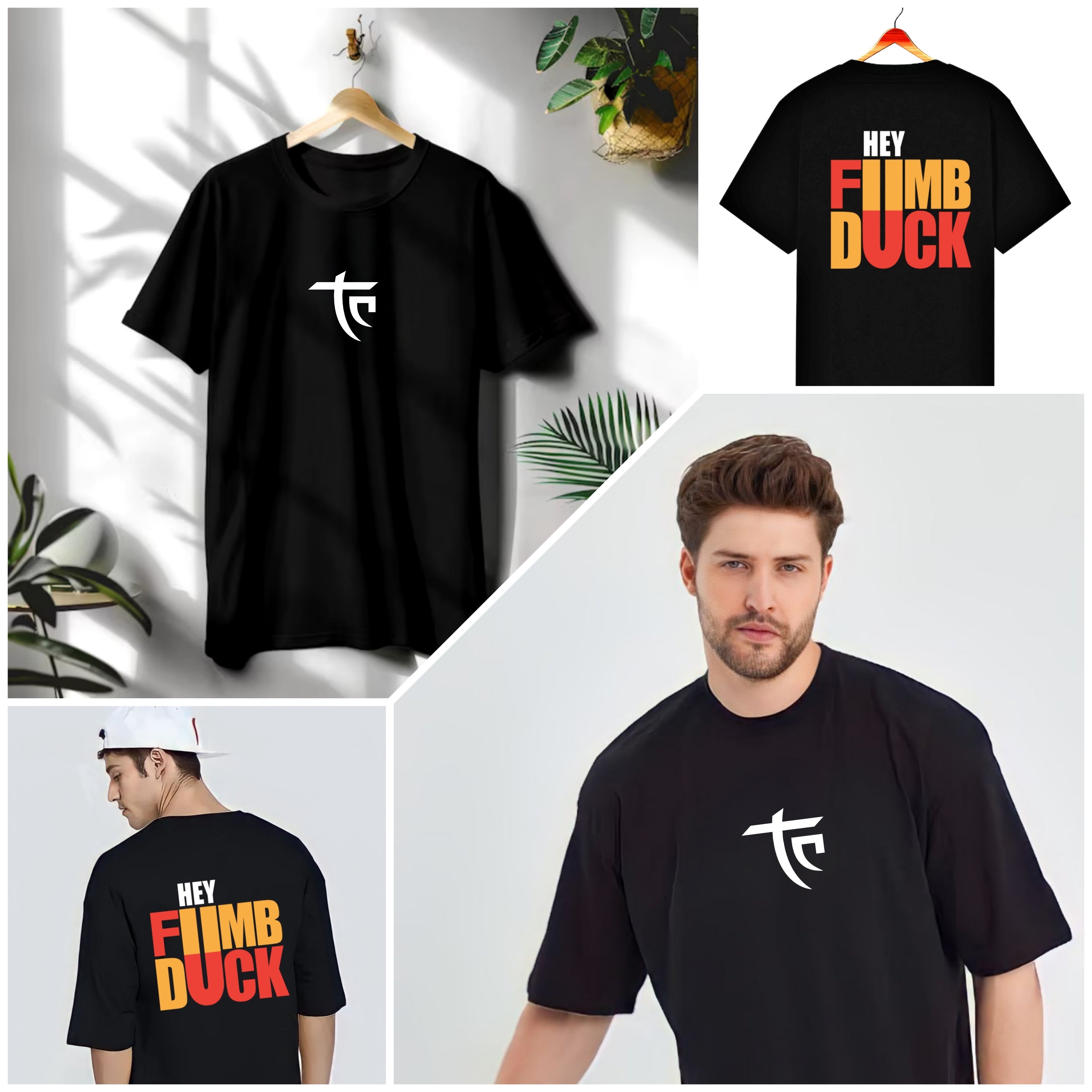220GSM OVERSIZED FUMB-DUCK TSHIRT