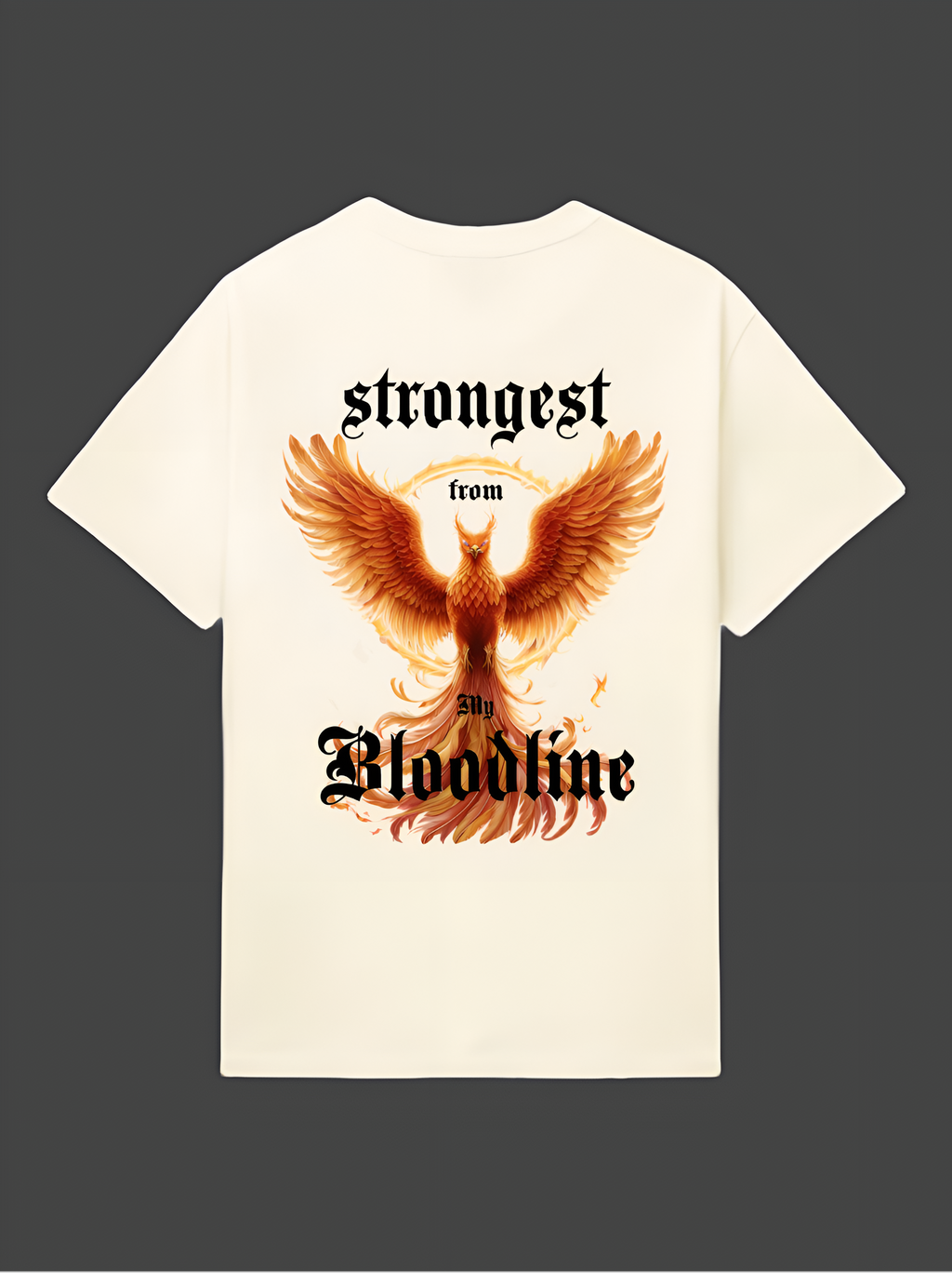 BLOODLINE 220GSM OFF-WHITE OVERSIZED
