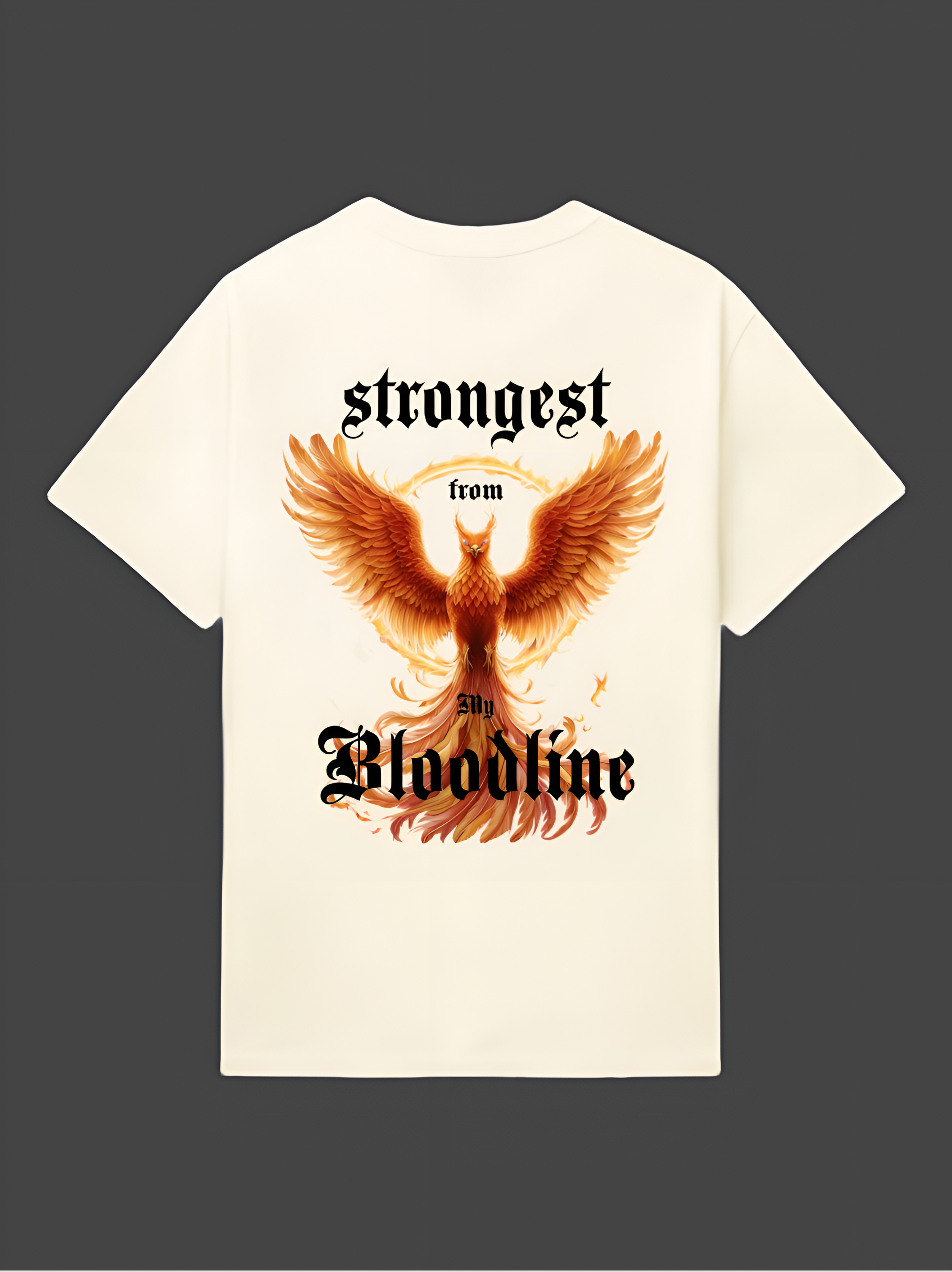 BLOODLINE 220GSM OFF-WHITE OVERSIZED