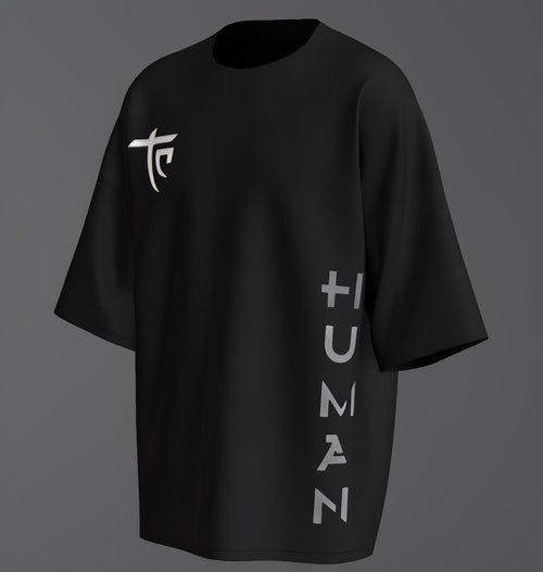 Human oversized t-shirt