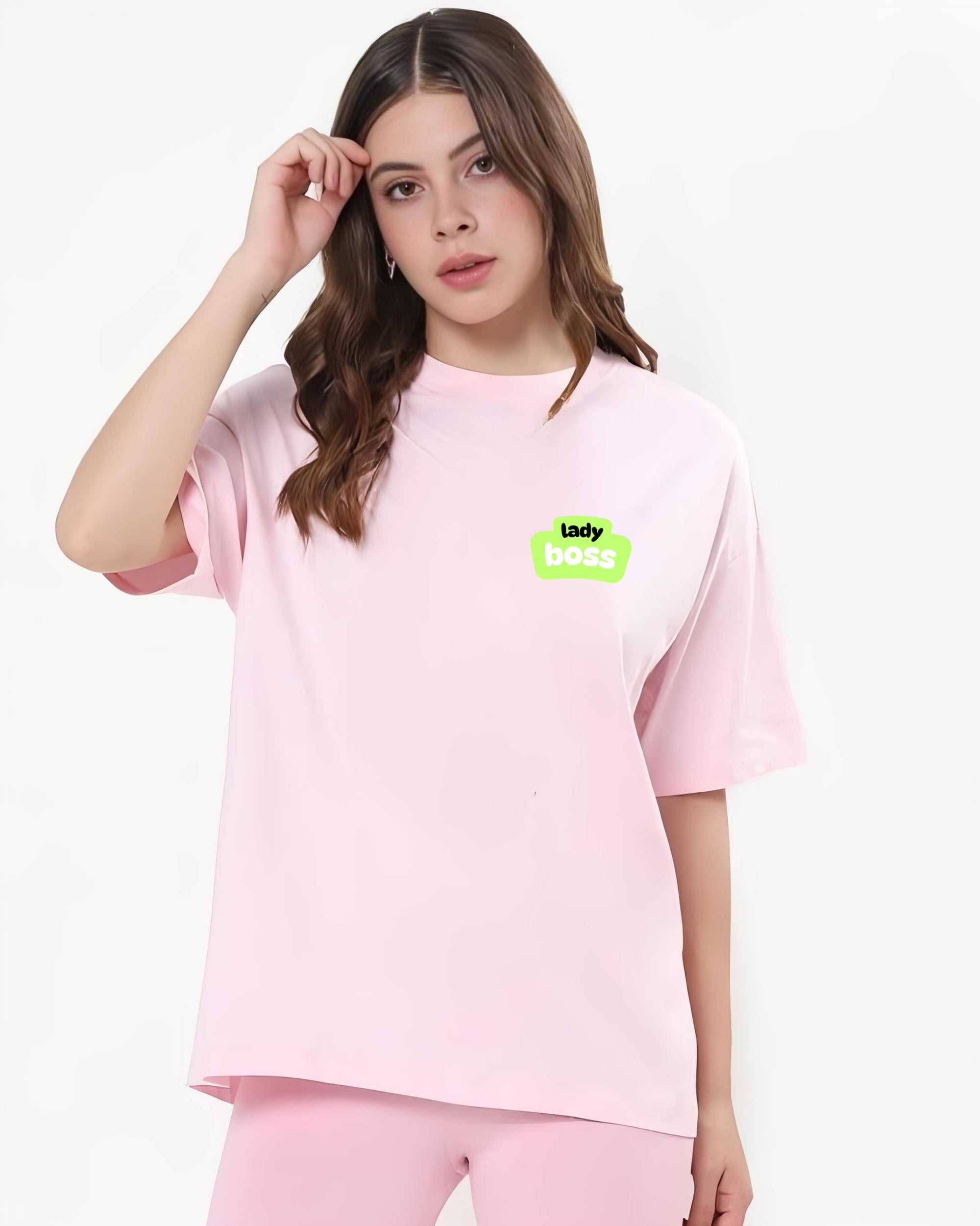 Lady Boss oversized t-shirt