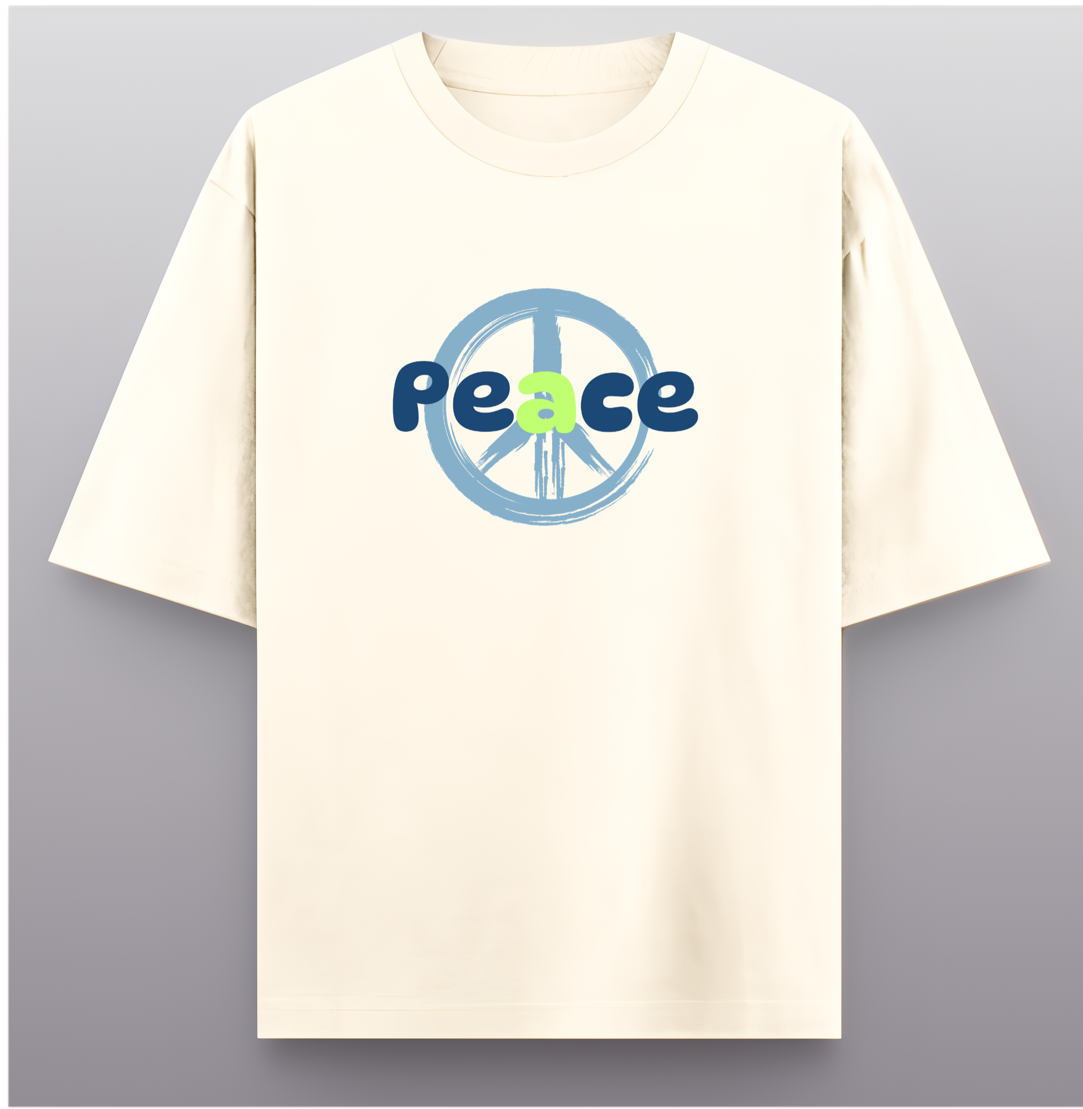 Peace oversized t-shirt
