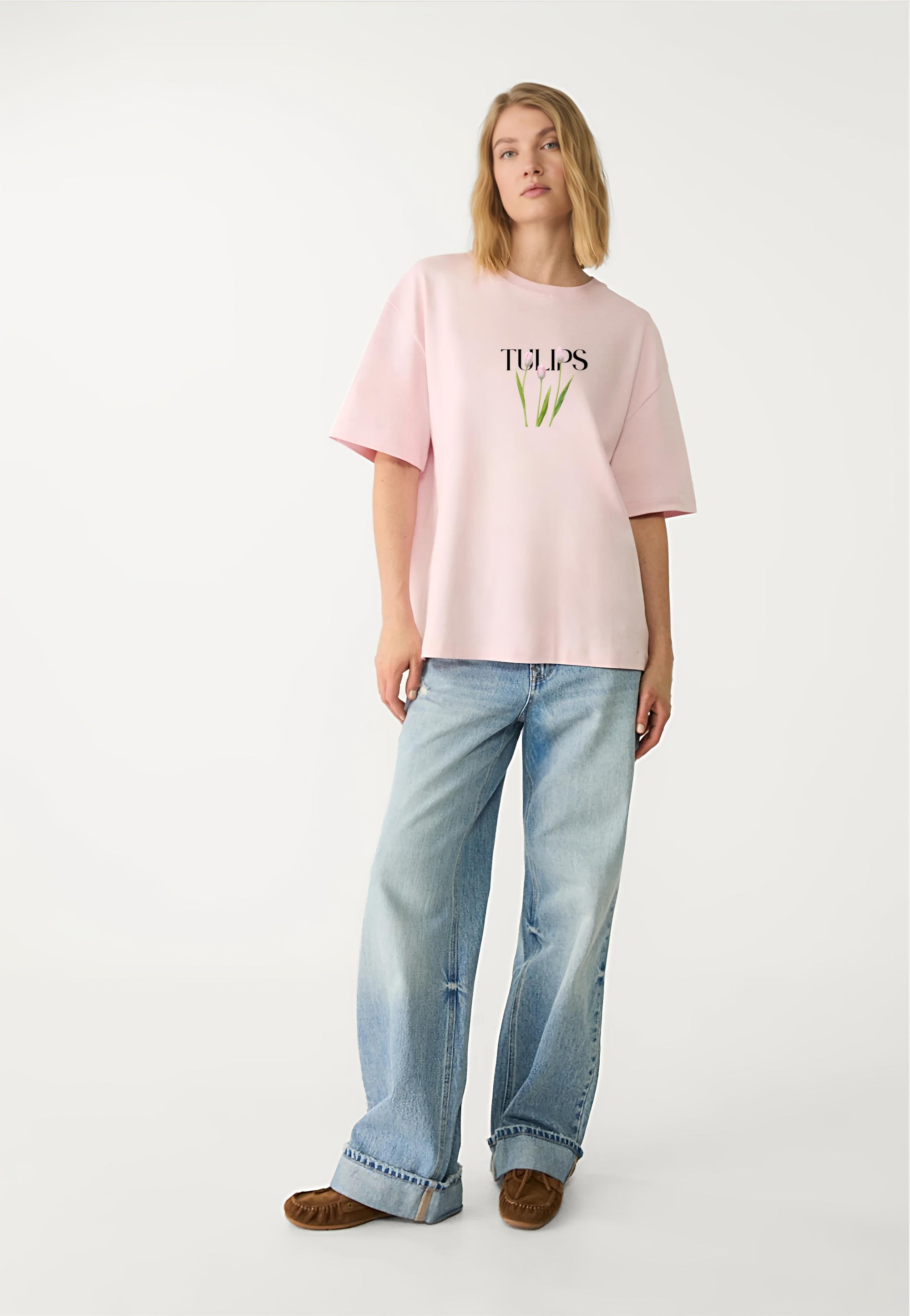 Tulips oversized t-shirt
