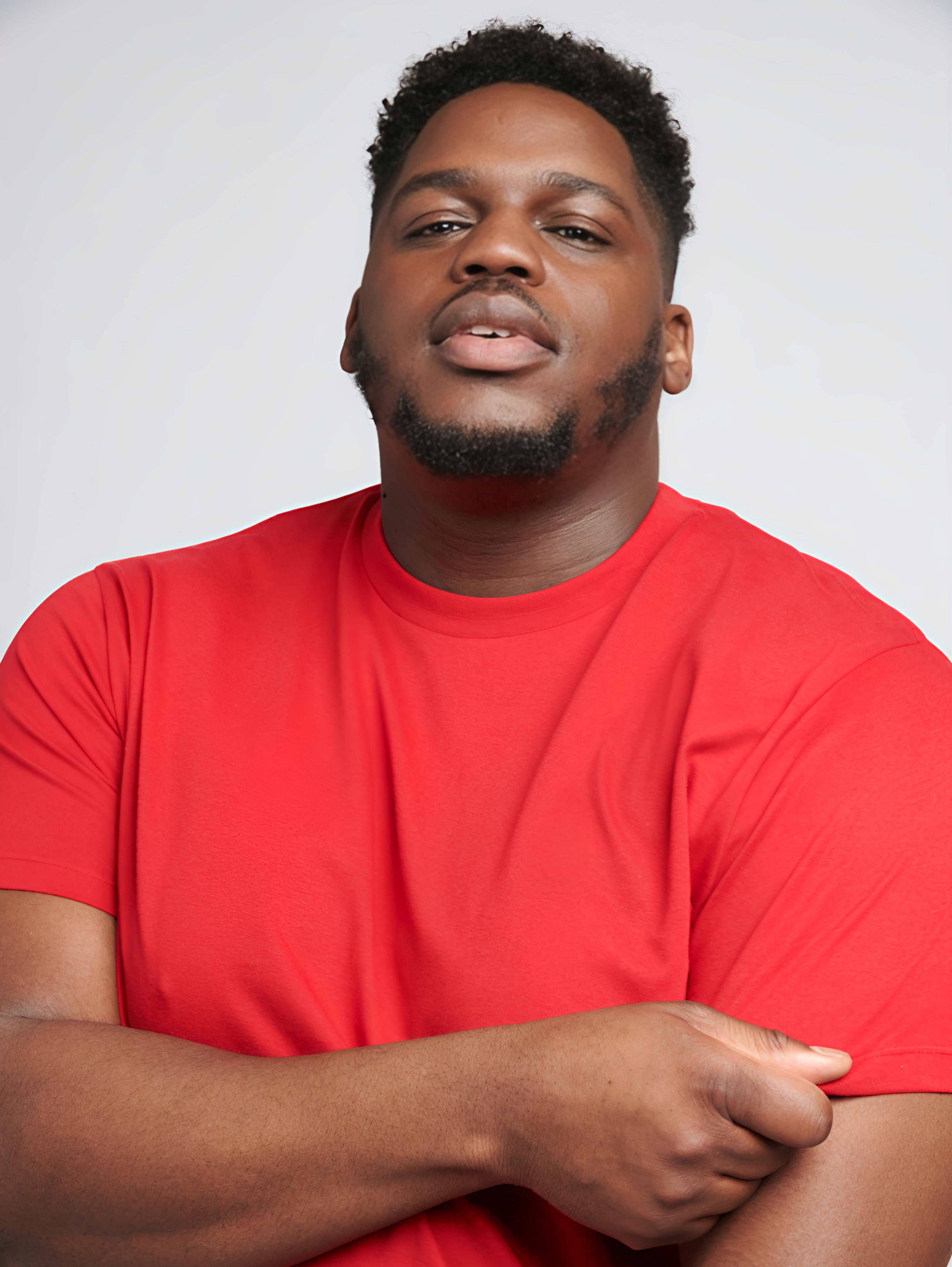 PLUS SIZE 160GSM RED TSHIRT