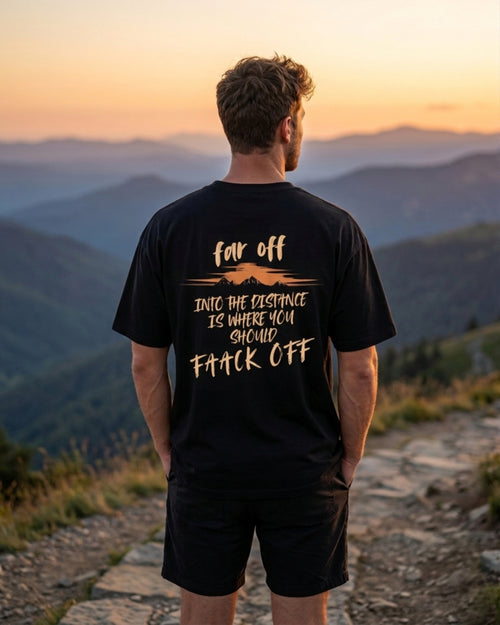 To the distance