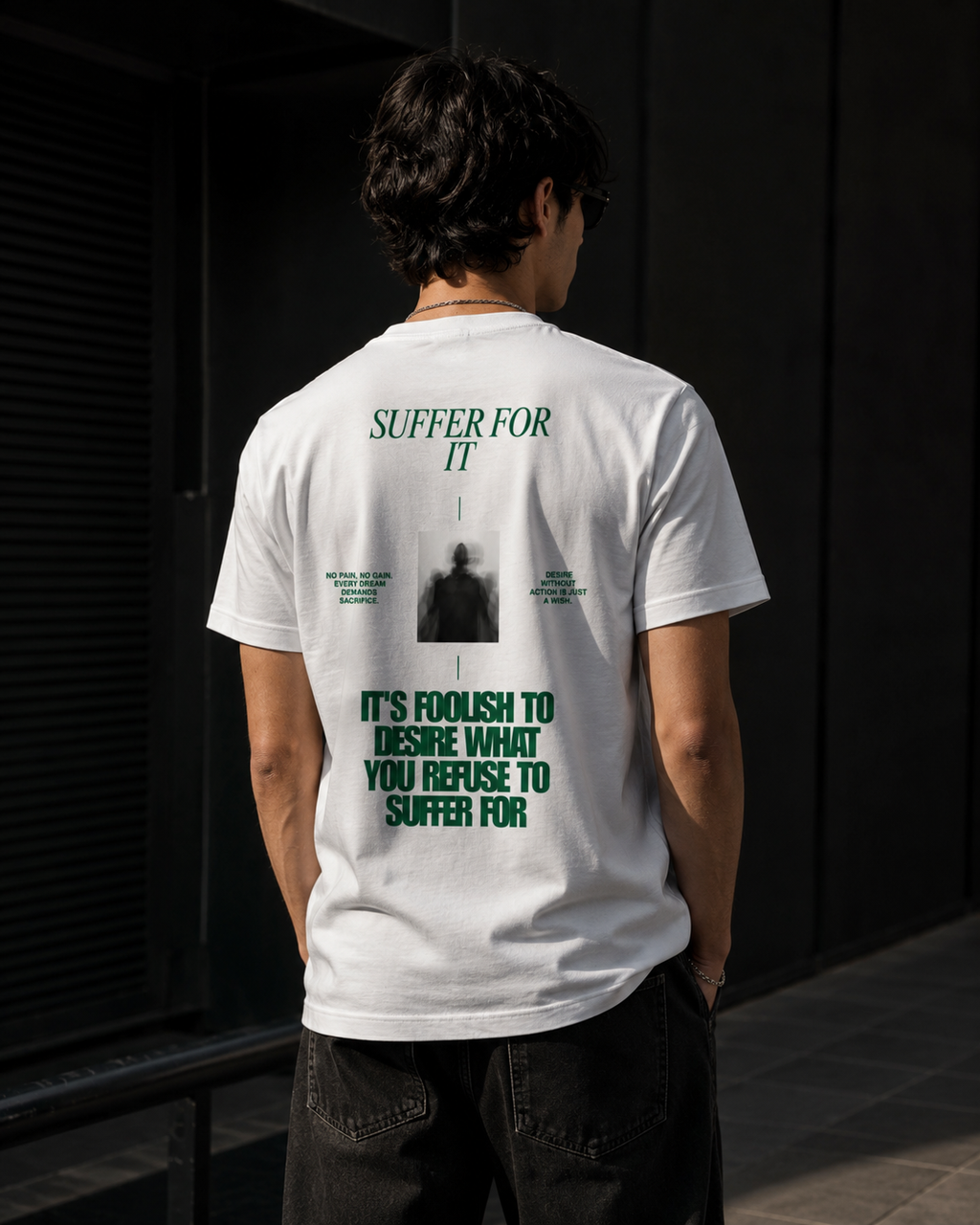 Suffer for.