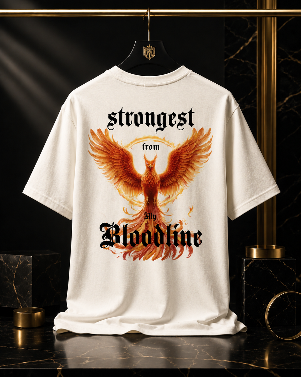 BLOODLINE 220GSM OFF-WHITE OVERSIZED