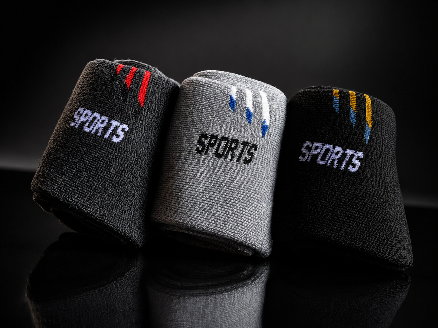 3pack sport socks