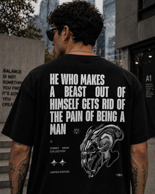 Pain of being a man