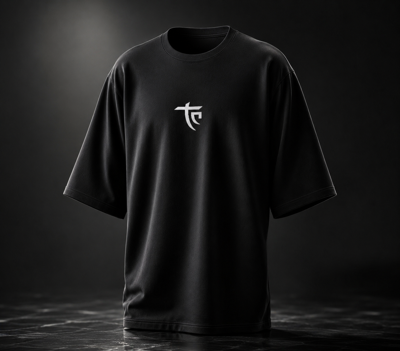 DEATH (220GSM OVERSIZED BLACK TE)