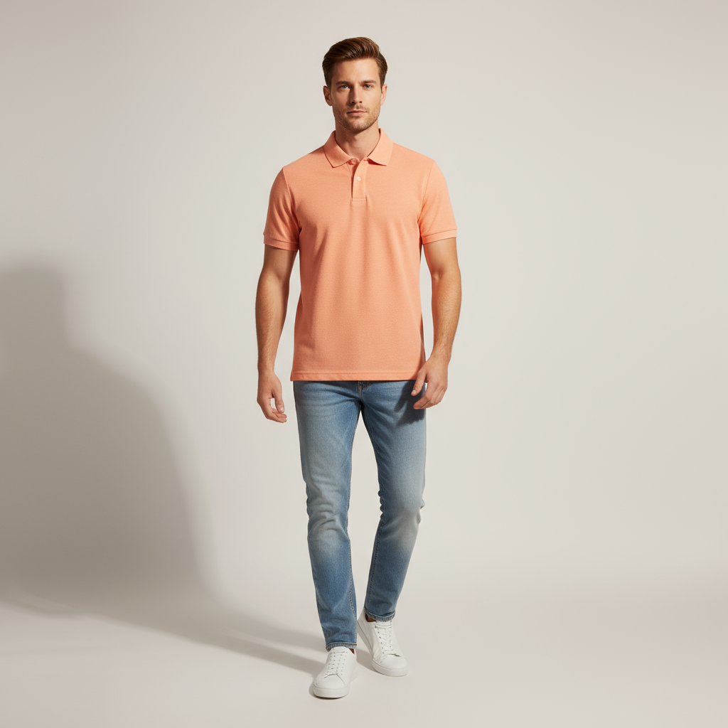 SUNSET POLO T-SHIRT