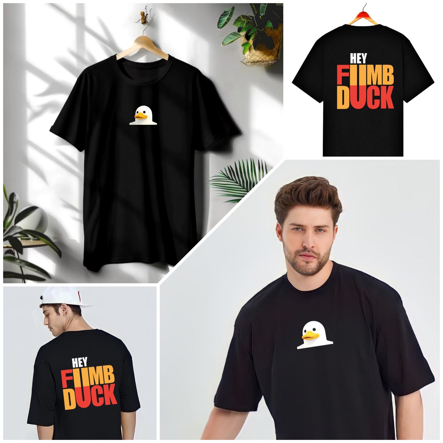 220GSM OVERSIZED FUMB-DUCK TSHIRT