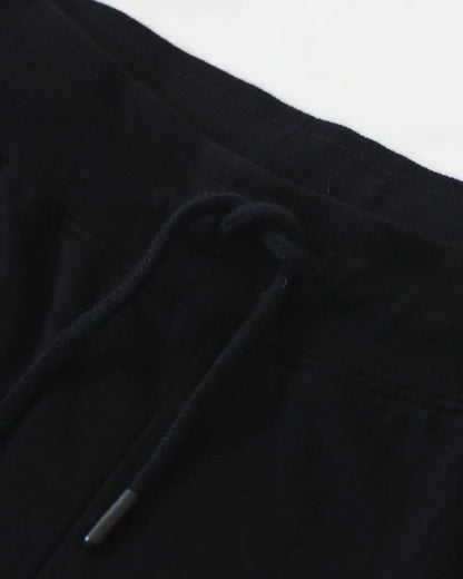 250 GSM FRENCH TERRY COTTON BLACK JOGGERS